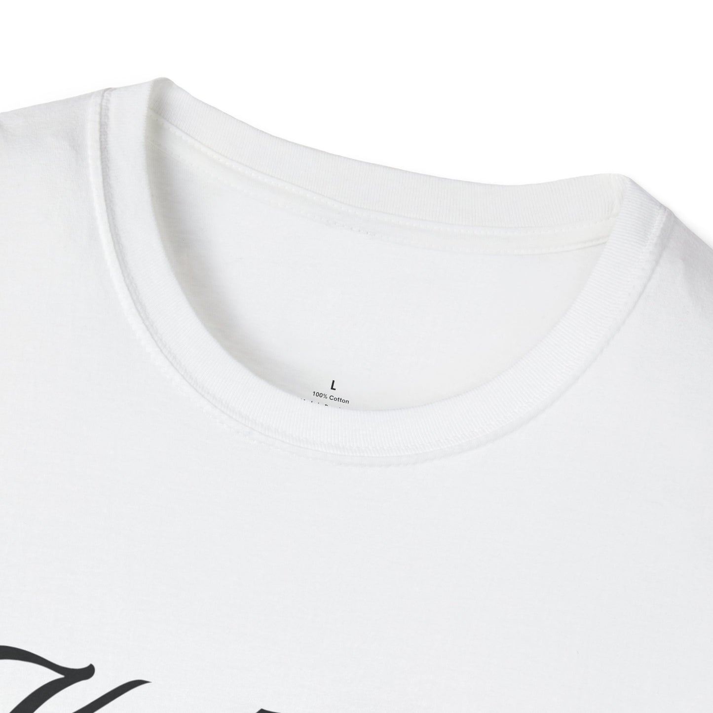 White Kickback Script Logo T-Shirt