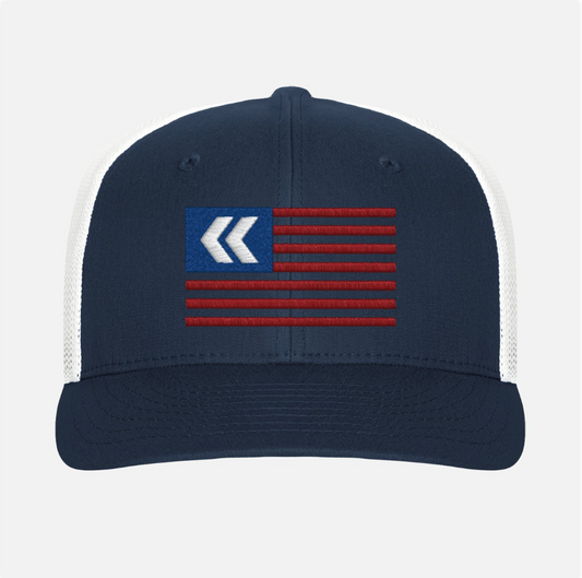 Kickback Arrows and Stripes Hat